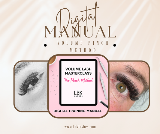 Volume Lash Masterclass - The Pinch Method Training Book